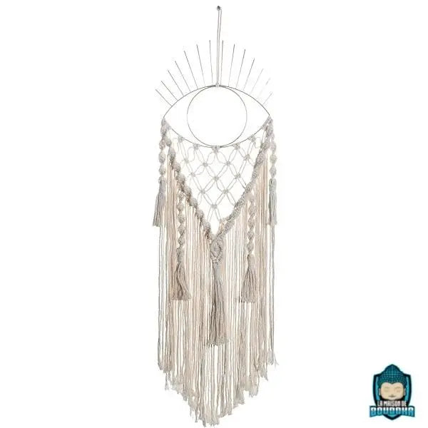 Tenture-Murale-Macrame-a-suspendre-en-coton-tissage-tresse-a-la-main-coloris-beige-blanc-casse