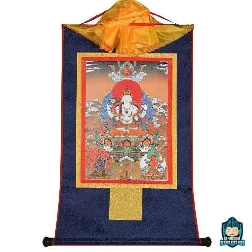 Thangka-Avalokiteshvara-bouddhiste-La-Maison-de-Bouddha