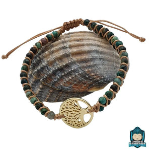bracelet-mission-de-vie-en-pierres-de-jaspe-africain-et-arbre-de-vie-perle-ronde-naturelle-vert-piece-centrale-connecteur-rond-dore