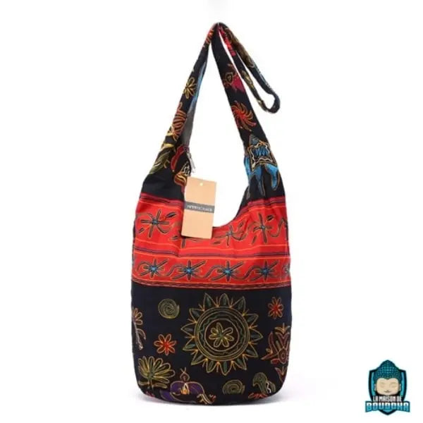 sac en coton hobo ethnique  La Maison de Bouddha