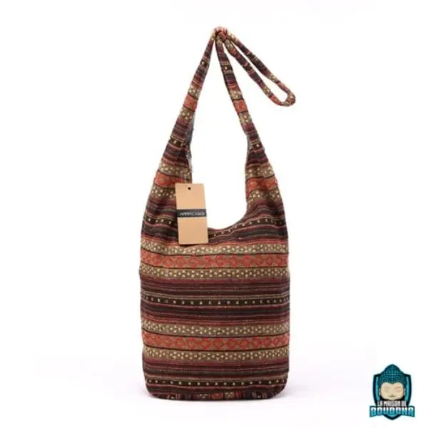 sac en coton hobo ethnique  La Maison de Bouddha
